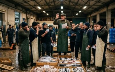 The Secret Language of Fish Markets and Seafood Auctions