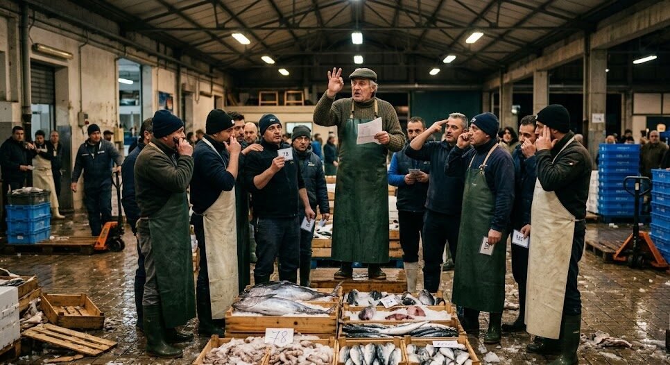 The Secret Language of Fish Markets and Seafood Auctions