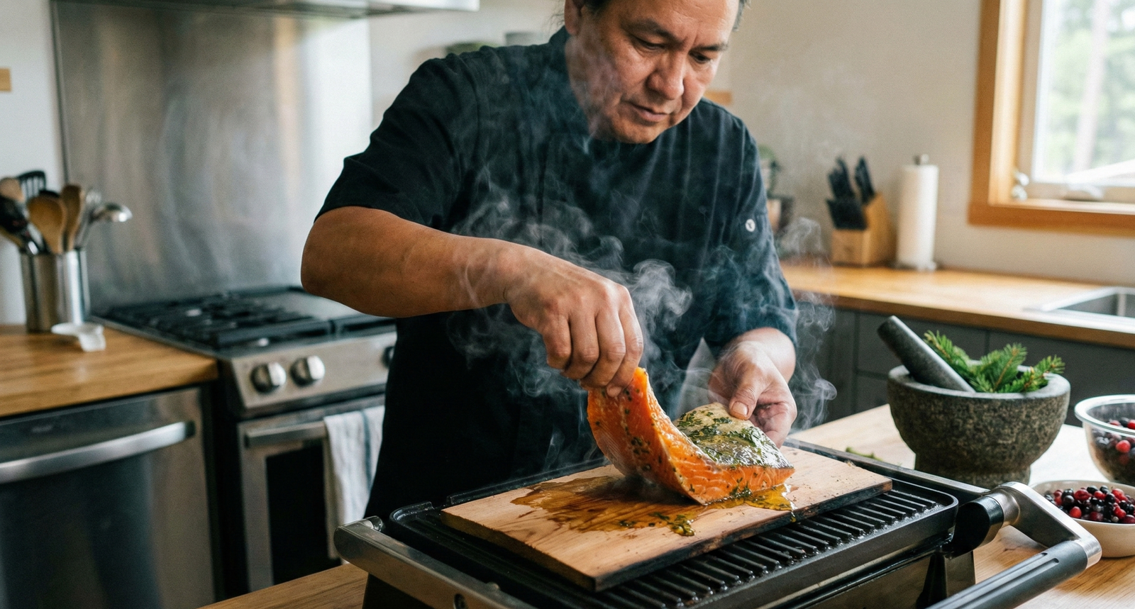 Cedar Plank Secrets Indigenous Cooking