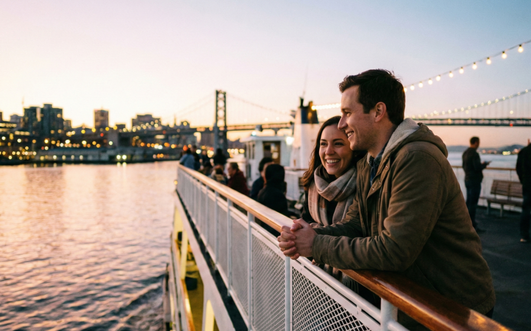 Ferry Romance: Waterfront Transit Date Night