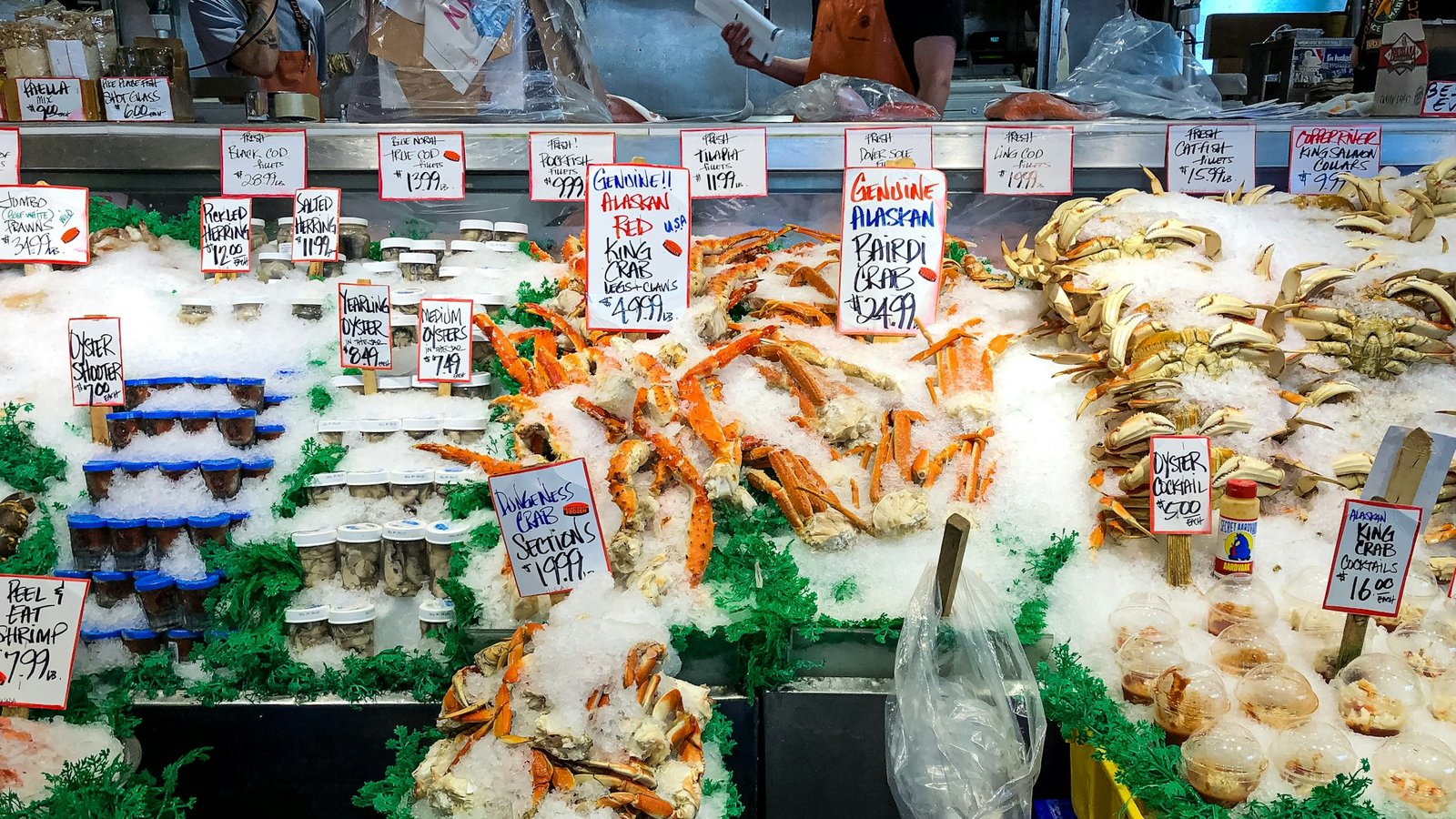 Seafood at Seattle