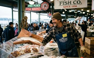 A Day in the Life of a Seattle Fishmonger