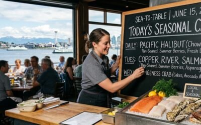 How Seattle’s Restaurants Build Menus Around Seasonal Seafood
